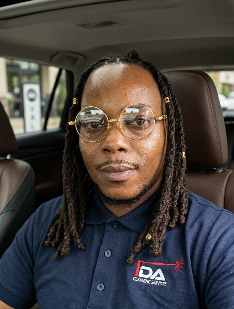 Dontavious D. Daniel, founder of I.D.A Cleaning Service