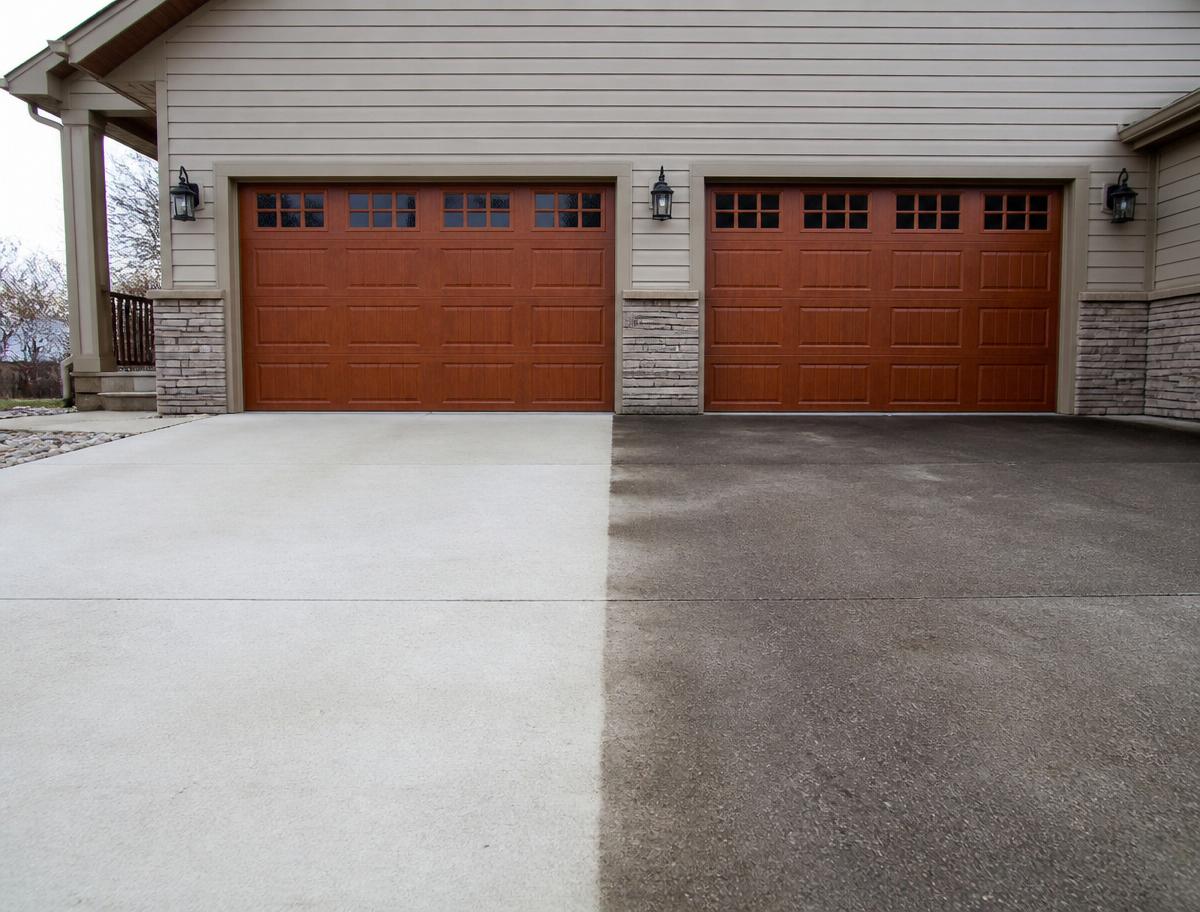 Exterior pressure washing service